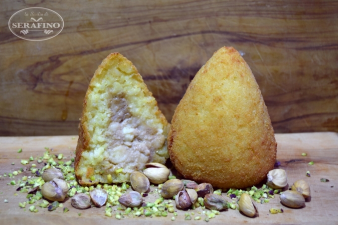 Arancina al pistacchio 