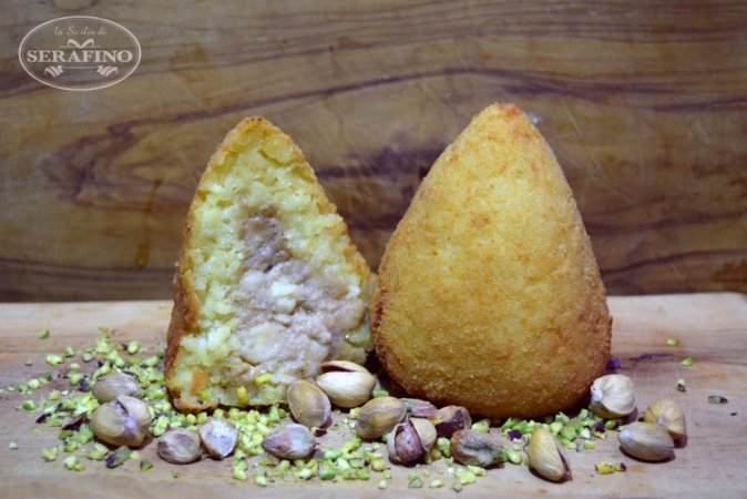 Arancina al pistacchio 