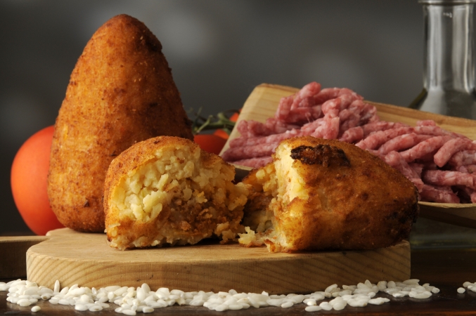 Arancina all'amatriciana 