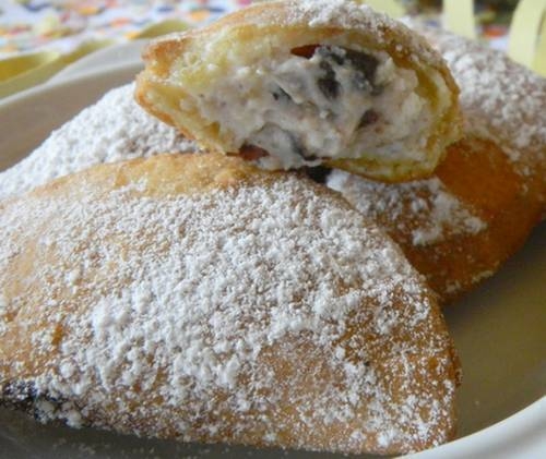 Le cassatelle con ricotta 